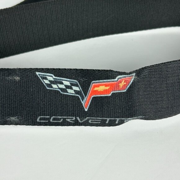 GM Corvette Seatbelt Style Belt Buckle Logo Black Red Adjustable‎ Fashion - Picture 6 of 12